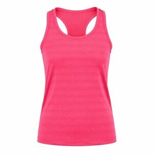 DSG Girls Movement Seamless Mesh Tank XS 6-7 Nylon Coral Pink Athletic Gym Top